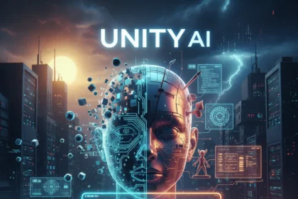 Unity AI's open beta raises creative stakes for game developers — AI-generated illustration