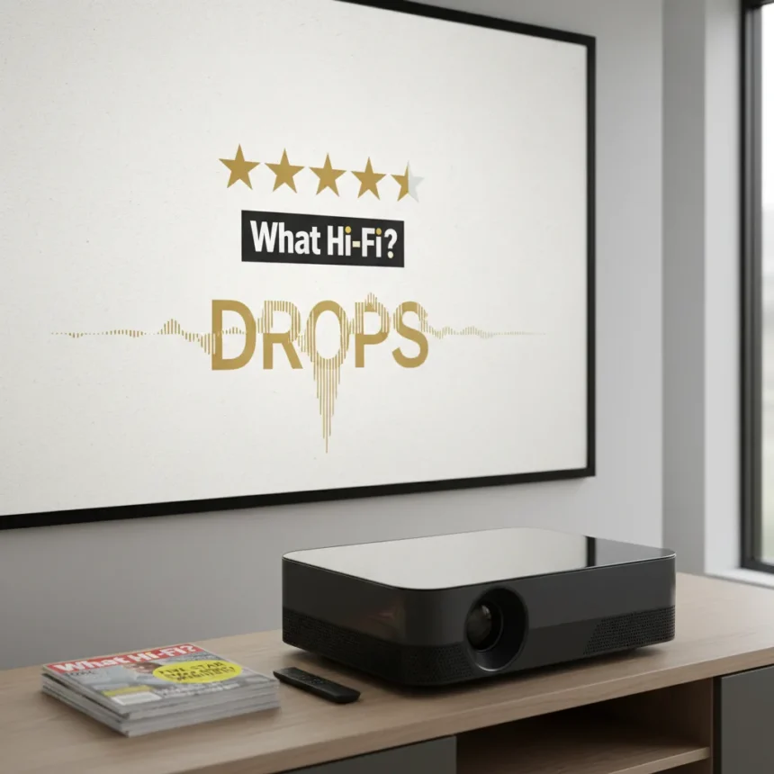 UST projector price cut: What Hi-Fi's five-star pick drops — AI-generated illustration