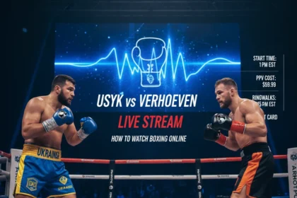 Usyk vs Verhoeven live stream: how to watch boxing online