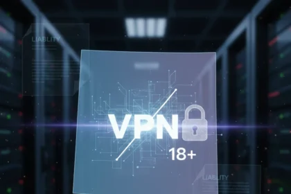 Utah age verification law targets VPN users starting May 2026 — AI-generated illustration