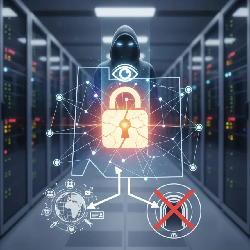 Utah VPN age verification law reshapes internet anonymity — AI-generated illustration