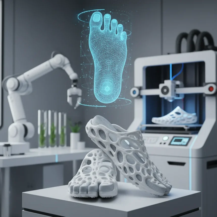 Vivobarefoot's custom 3D-printed sandal reshapes barefoot footwear