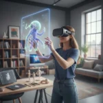 VR sculpting changed how I learn 3D, and made it fun — AI-generated illustration