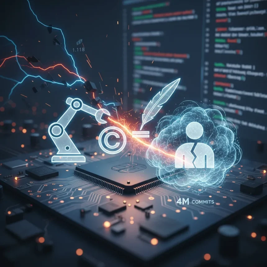 VS Code Copilot co-author default sparks job and copyright chaos