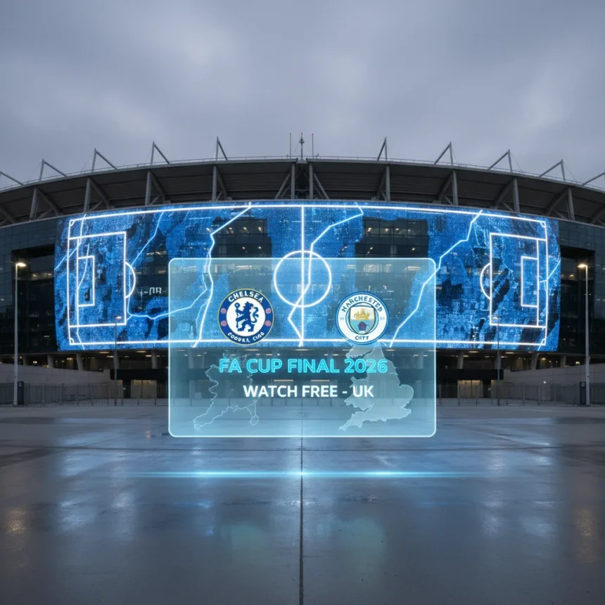 Watch Chelsea vs Man City FA Cup Final 2026 Free