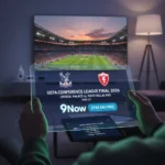 Watch UEFA Conference League final 2026 free on 9Now