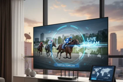How to watch Kentucky Derby 2026 online from anywhere — AI-generated illustration