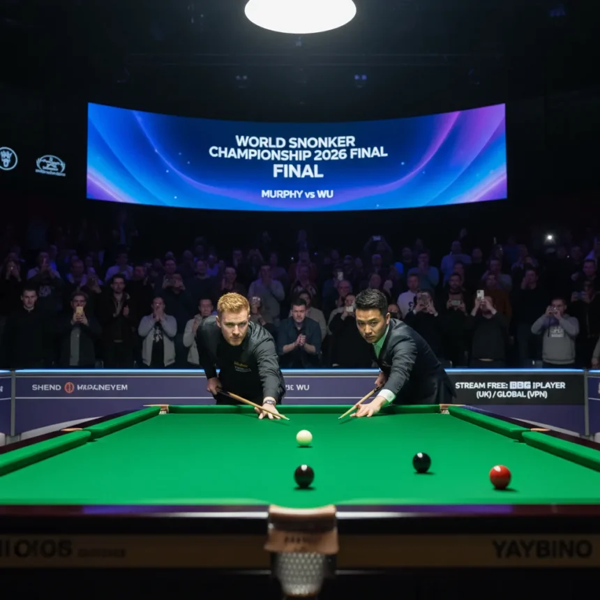 Watch Murphy vs Wu World Snooker Championship 2026 Final Free