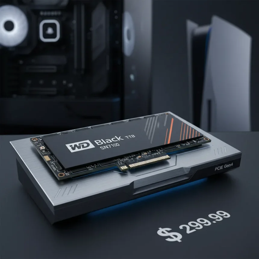 WD Black SN7100 2TB SSD hits $299.99—a solid PCIe 4.0 deal