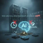 Web archival sites crushed by AI-driven storage costs — AI-generated illustration