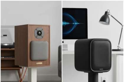 Wharfedale and Fyne Audio's curved speakers offer passive vs active choice