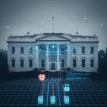 White House app tracks location every 4.5 minutes, bypasses privacy laws — AI-generated illustration