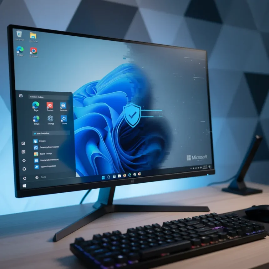 Windows 11 desktop fix rolling out for blank screens and taskbar freezes