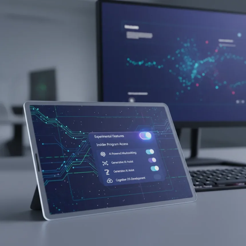 Windows 11 experimental features now toggle on-demand, no third-party tools