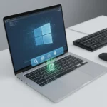 Windows 11 KB5083631 fixes explorer.exe, adds AI agents to taskbar — AI-generated illustration
