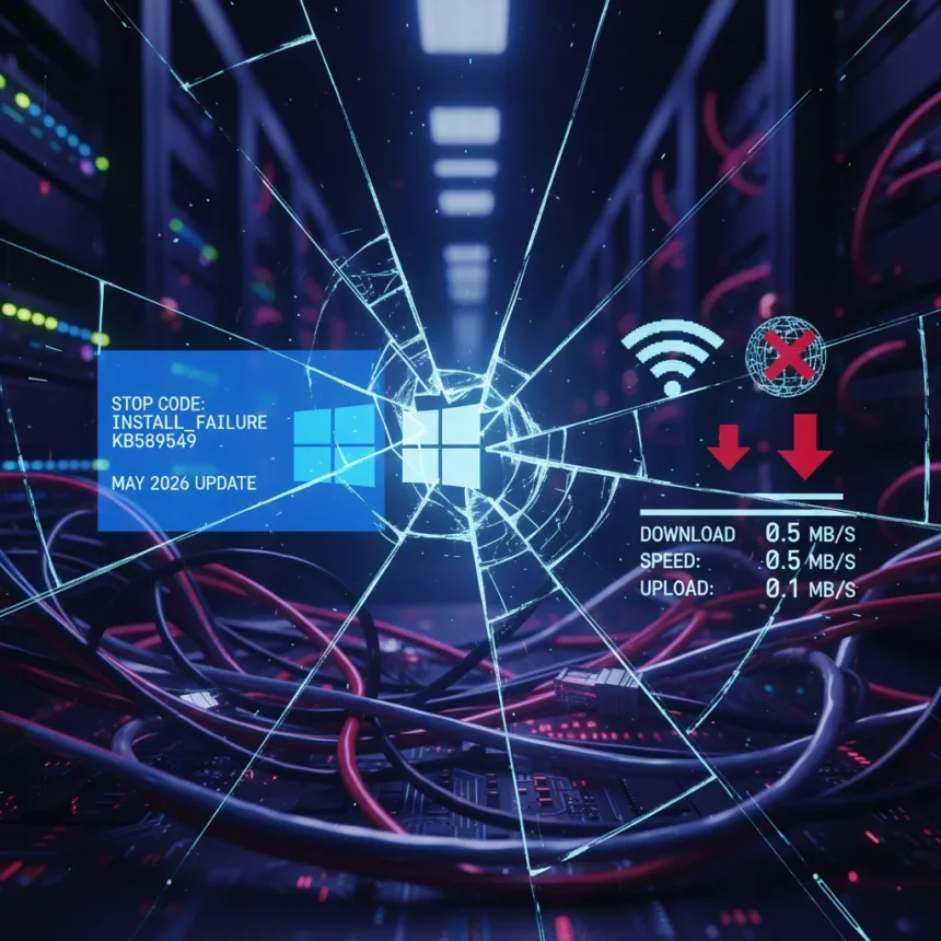 Windows 11 May 2026 Update KB5089549 Breaks Install and Internet