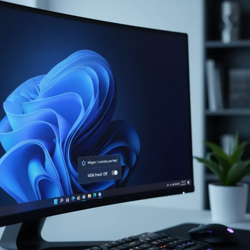 Windows 11 finally hides its annoying MSN feed by default