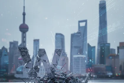 Wingtech faces Shanghai delisting as Nexperia audit collapses — AI-generated illustration