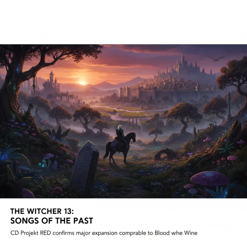 The Witcher 3: Songs of the Past expansion scales up to Blood and Wine size