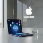 WWDC 2026: iOS 27, Gemini Siri, and iPhone Fold — AI-generated illustration