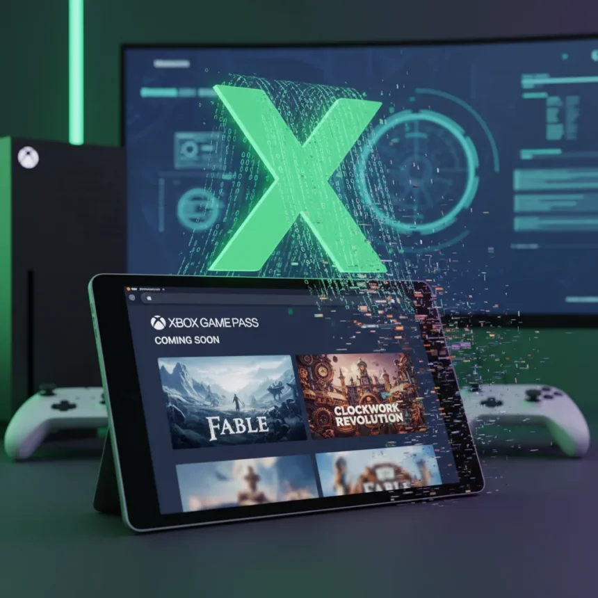 Xbox Game Pass page accidentally reveals Showcase games early