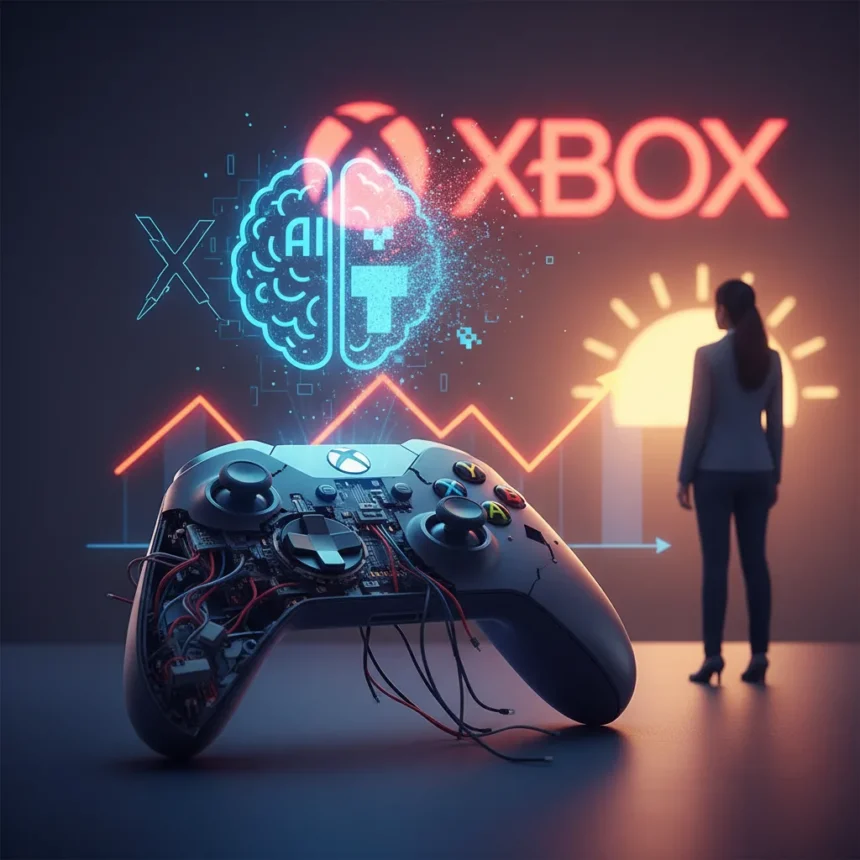 Xbox Gaming Copilot AI feature gets scrapped — AI-generated illustration