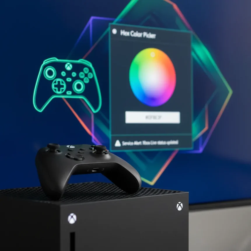 Xbox Insider Update Brings Hex Color Picker and Smarter Alerts