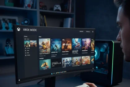 Xbox Mode on Windows 11 finally gives desktop PCs Steam Deck parity — AI-generated illustration