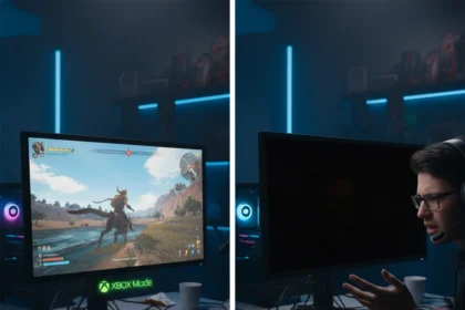 Xbox Mode on Windows 11 dual monitors is a wasted opportunity — AI-generated illustration