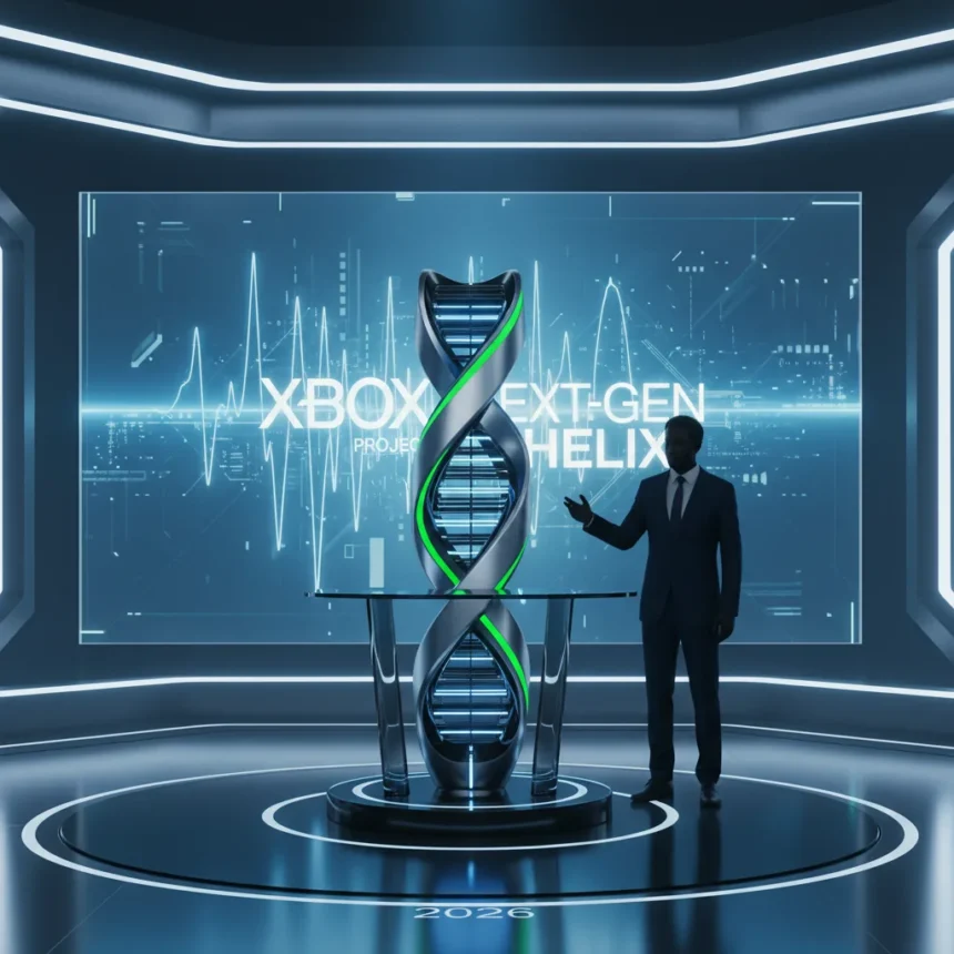 Xbox's Next-Gen Project Helix Reveal Coming This Year — AI-generated illustration