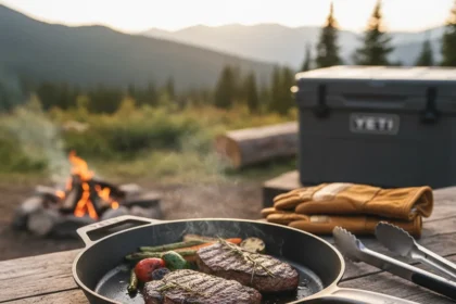 YETI's 12-inch carbon steel pan signals serious cookware ambitions