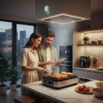Indoor apartment grilling without smoke alarms
