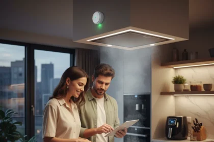 Indoor apartment grilling without smoke alarms