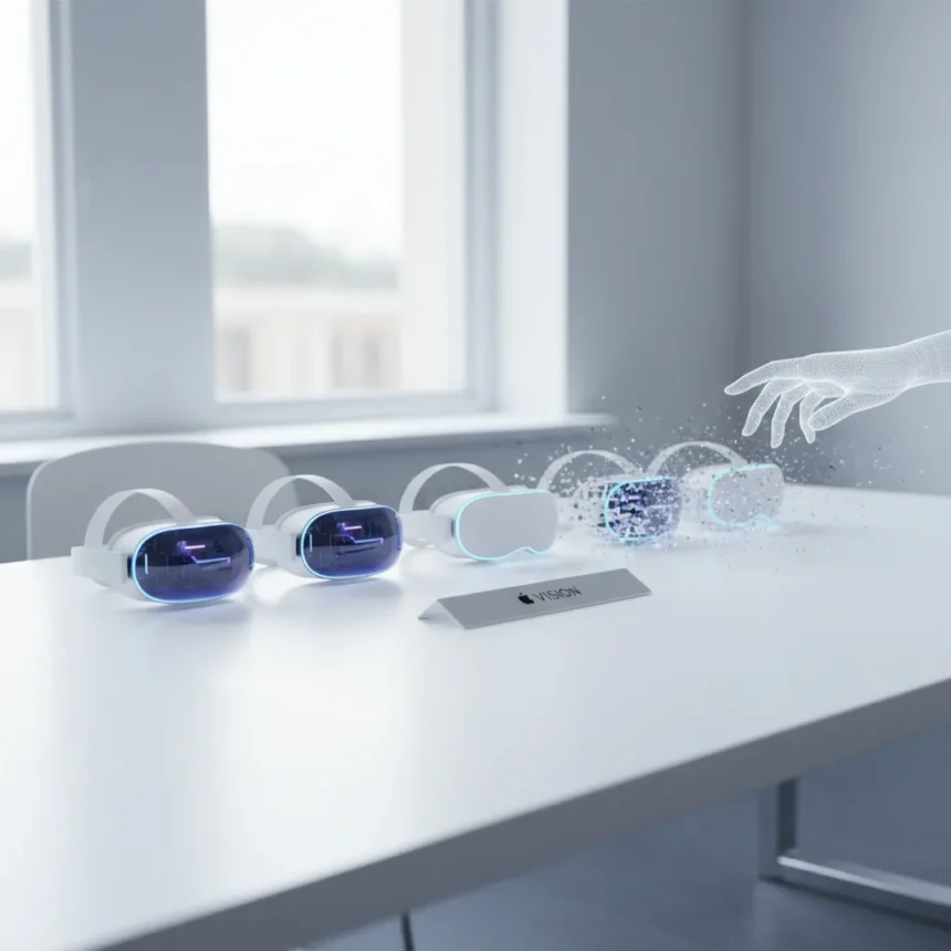 Apple Vision roadmap cut from 6 products to 2 devices