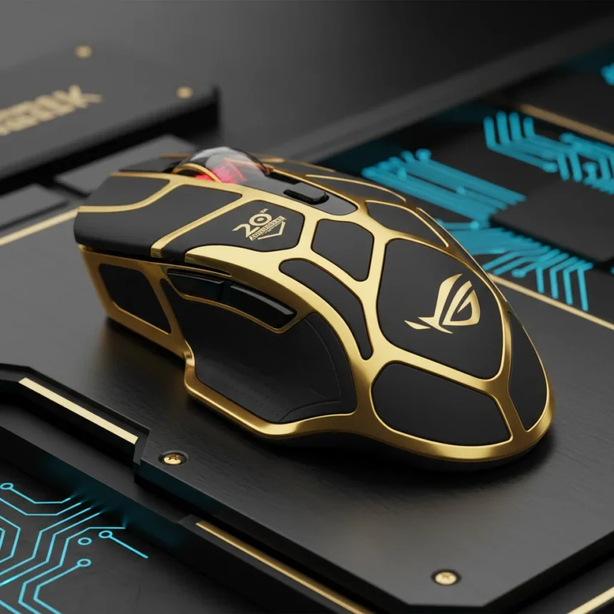 Asus ROG Harpe II Extreme Edition 20 is Luxury gaming mouse excess