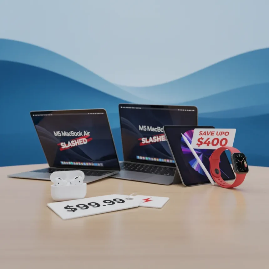Best Buy Apple Sale Hits Record Lows: $99.99 AirPods, M5 MacBooks Slashed