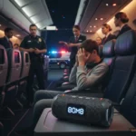 Bluetooth speaker named 'BOMB' diverts transatlantic flight