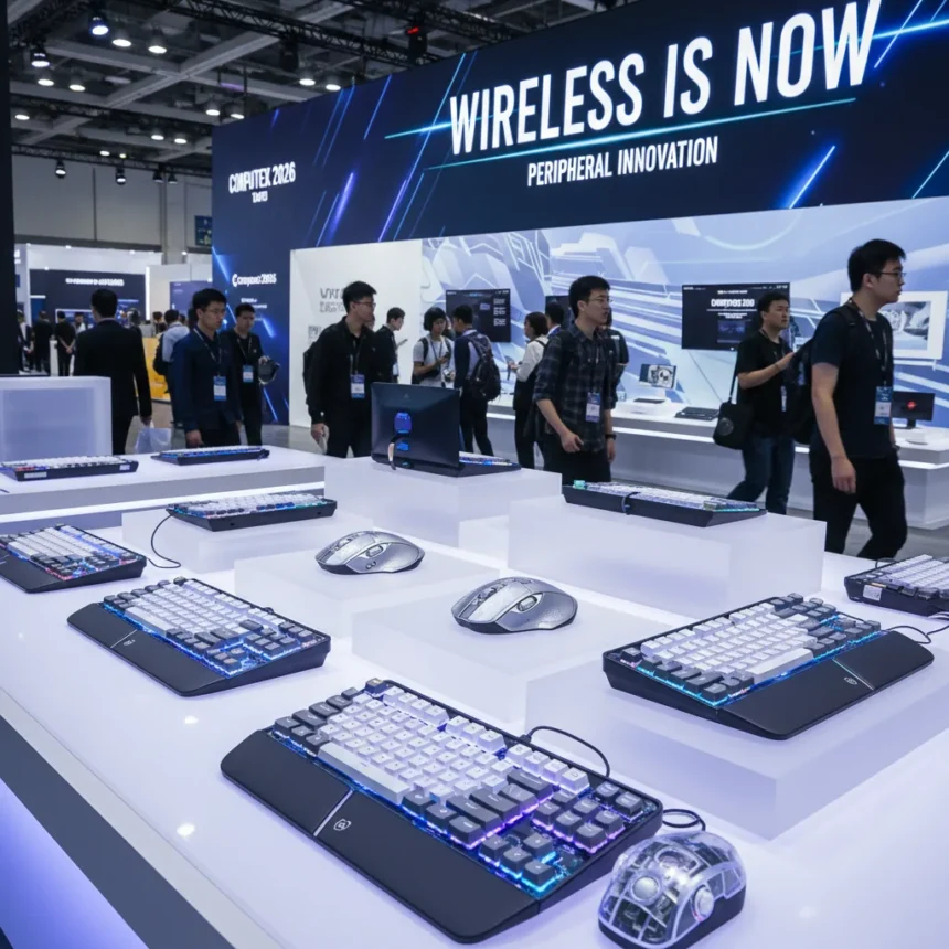 Computex 2026 keyboards and mice show wireless is the future
