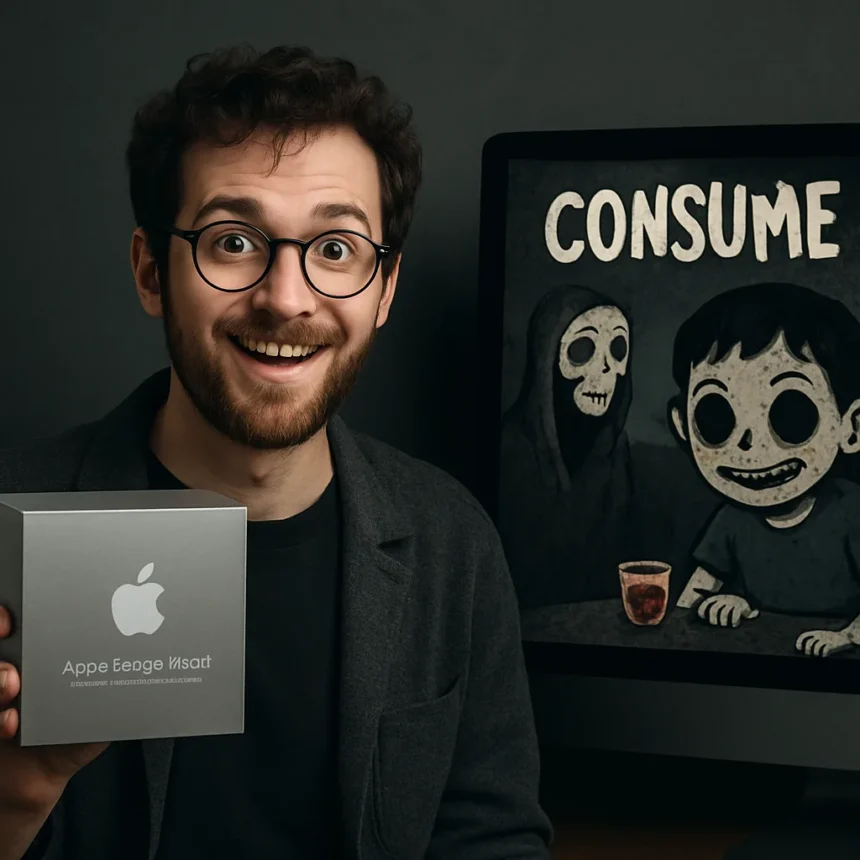Consume Me Wins Apple Design Award With Darkly Comic Low-Fi Style