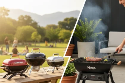 Cuisinart portable barbecues challenge Ninja in outdoor grilling