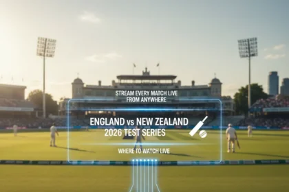 England vs New Zealand 2026 Test series: where to watch live