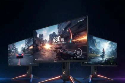 Gigabyte Aorus gaming monitors push 480 Hz and 5K in new lineup
