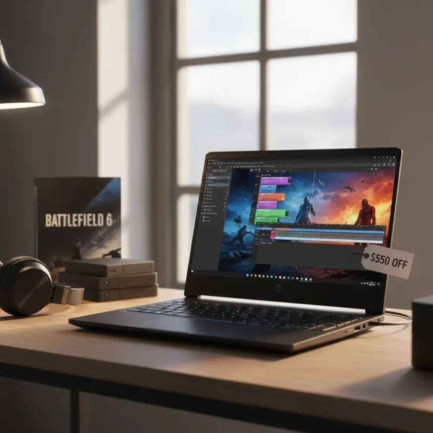 HP Omen 16 RTX 5050 deal offers rare value for video editing