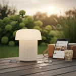 IKEA's VAPPEBY outdoor speaker lamp brings music to your garden