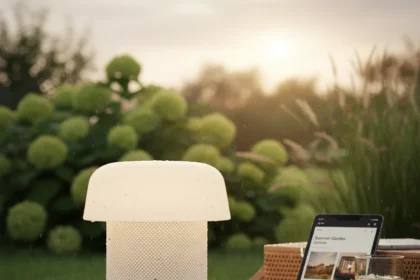 IKEA's VAPPEBY outdoor speaker lamp brings music to your garden