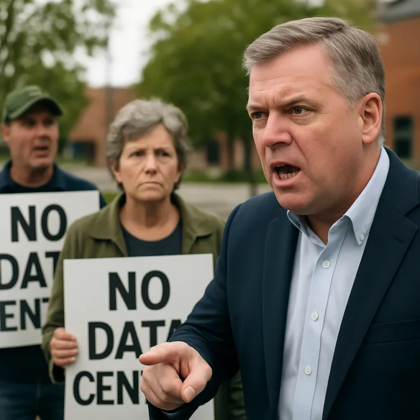 Indiana mayor's AI data center comments spark backlash