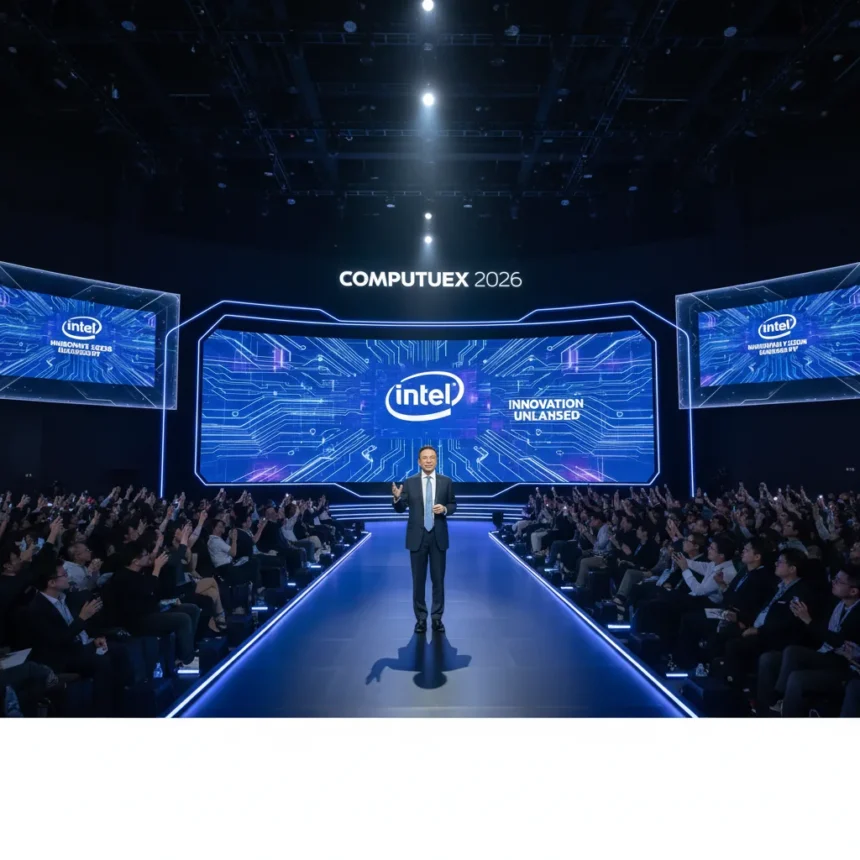 Intel CEO Lip-Bu Tan keynotes Computex 2026 on June 1