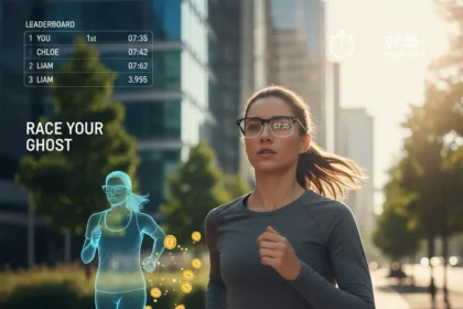Meta Ray-Ban Display running app lets you race your own ghost