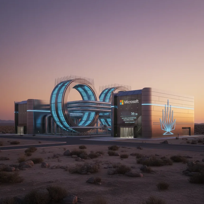 Microsoft's AI data centers aim for near-zero water cooling