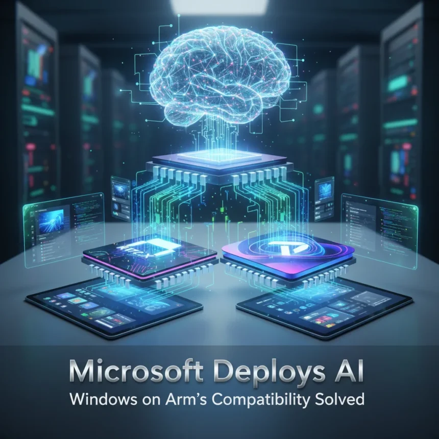 Microsoft Deploys AI to Solve Windows on Arm's Biggest Problem